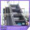 Integrally molded cleat pattern Chevron conveyor belt