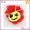 2016 baby's new fashion cheap PE mesh bath ball bath sponge bath brush smile sunshine expression animation