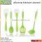 Dishwasher Safe Silicone Kitchen Utensil including Spatula, Ladle, Slotted Spoon, Mixing Spoon, Spoonula, Turner