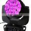 19X15W RGBW Led Bee Eye Zoom Moving Head Stage Light