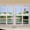 Decorative tempered glass wooden door and window