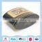 Black oval tin box with cartoon picture for various nuts packing