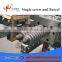 HDPE LDPE Granules Molding Parallel Twin Screw Barrel for PVC Profiles