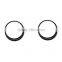 White Acrylic Plugs Body Jewelry Steampunk Flared Plugs One Pair AM0261