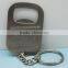 High quality safety Metal Material Bottle opener keychain