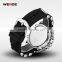 2015 LCD Men Watch White Quartz Sport Wrist Watch Digital Date Day Alarm Dual Time quartz timepiece