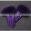 Winter Ladies Sheep Leather Gloves With Beige Fox Fur Cuff