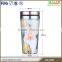 christmas promotional mugs, plastic changeable insert paper mug