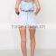 Fashion Laies chambray or lightweight denim fabric beach board romper and adult playsuit SYK15253