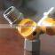  china supply brass 3 way gas ball valve brass