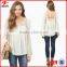 Fashion modeling bohemian tops clothing /long sleeve oversize bohe tops, ladies plus size tops with bell sleeve