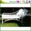 Hot Selling Beautiful Design Wrough Iron Patio Bench For Outdoor Garden