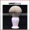 Light Pink Handle White Badger Shaving Brush