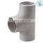 A403 Wp309h Wp321/317, 4"Hot Forming Butt-Welded Stainless Straight Tee