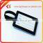 Promotional Solft PVC Light Blue Luggage Tag