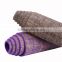 Natural Jute/Eco PVC Premium Yoga Mat with Carry Strap Eco-friendly Dual Sided Non Slip Eercise Yoga Mat Pilate Mat Workout Mat