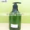 Personal care use custom 500ml PET plastic bottle for shampoo with lotion pump