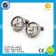 Upscale suit shirt cufflinks with custom logo