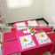 Customized 600D rectangle polyester table cloth or table cover cheap price with high quality