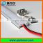 Low price anodized aluminum LED profile with PMMA cover for SMD 3528 led strip light