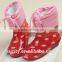 elegant non-slip high quality children pvc rain boot with removeable socking