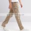 Daijun OEM high quality any colour avaliable canvas trousers fabric cargo six pocket pants