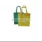 Promotional Cheap Customized Foldable Laminated Eco Fabric Tote Non-woven Shopping Bag, Recyclable PP Nonwovn shopping bag