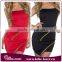 N181 New Fashio PLUS SIZE sexy club dance wear solid women sexy club wear 2 colors gold line dresses new fashion short