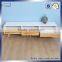 Elegant solid oak wood legs TV stand