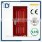 glass insert wood interior door white primer wood door wood glass door design