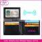 Anti Scan Leather RFID Blocking Wallet Credit Card Protector Holder