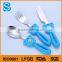 Cute baby bear shape of the cutlery knife and fork