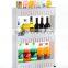 3 layers plastic kitchen trolley for spice 54*13*72cm