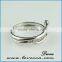 2015 nice jewelry korea charming thin silver ring fashion ring