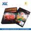 customized high quality file box with elastic closure