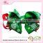 hair accessories manufacturers china Merry Christmas kids hairpin bow hair clip grosgrain boutique hair claw clip