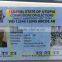 anti-fake transparent hologram for id card