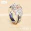 Jingli Jewelry Fashion Flower Shaped Wedding Ring For Women (YJ-392)