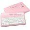 MYD for Samsung Galaxy Tab E 9.6 Keyboard Case - Slim Fit PU Leather Stand Cover with Premium Quality Removable Keyboard