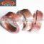 Hot sale transparent pvc flowing light aux led light aux audio cable copper rca speaker cable