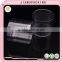 PVC seamed pipe sleeve , clear round sleeve box , transparent plastic cylinder sleeve
