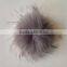 Raccoon Fur Pompom Balls