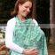 Soft Cotton Pockets for Burp Rags and Storage while Breast Feeding Comfortable and Breathable Breastfeeding privacy apron