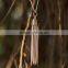 Popular Vintage Style Rose Gold Plated Tassel Pendant for Girl