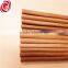 Chinese food grade carbonated round bamboo chopsticks