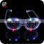 Wholesale Decoration Brand New Plastic Round Shaped Led Sunglasses