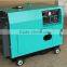 Air-cooled small portable silent diesel power generator 5kw with CE/ISO