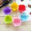 Rose Shaped 7cm Flower Muffin Cup Silicone Cake Mould