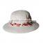 Fashion paper straw hat paper flopy hat/fashion woman floppy hat