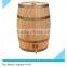 Vertical oak barrel without inner tank for packing red wine, beer